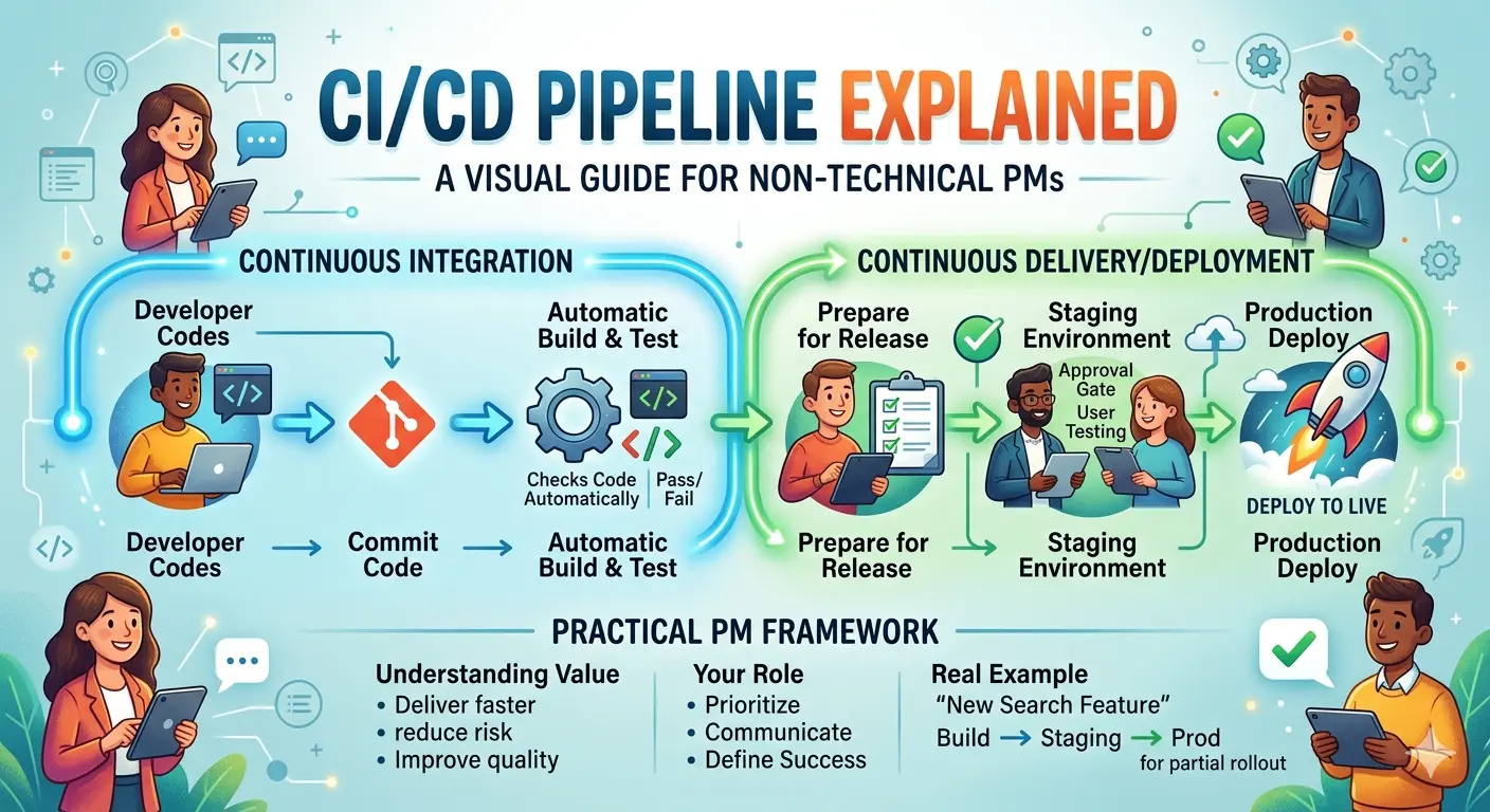 CI/CD Pipeline Visual Guide for Product Managers