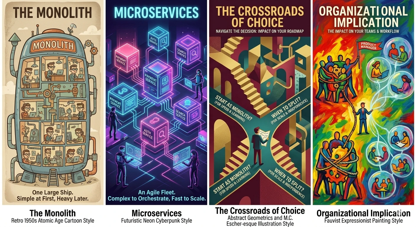 Microservices vs. Monolith: A Product Manager's Decision Guide